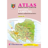Image of Atlas bernuansa tematik : provinsi lampung dengan 11 kabupaten dan kota