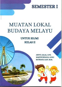 Image of Muatan lokal budaya melayu semester 1 : untuk sd/mi kelas II