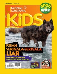 Image of National geographic kids indonesia oktober tahun 2019 : kisah serigala-serigala liar