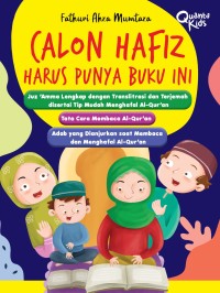 Image of Calon hafiz harus punya buku ini